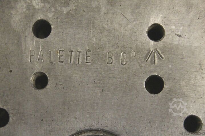 Aufspannplatte mit Bohrungen Stahl 395/495/H30 mm