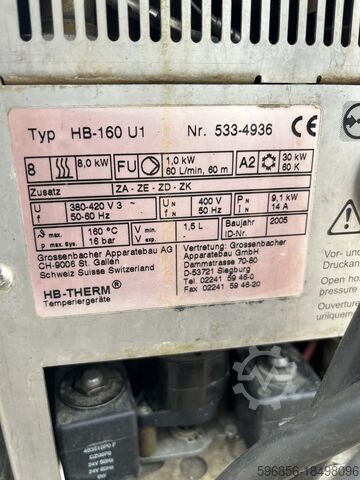 Injection mold thermostat HB-Therm HB-160U1