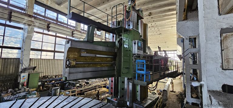 Single Column Vertical Turning Lathe Blansko SKSJ 1A faceplate 6300mm