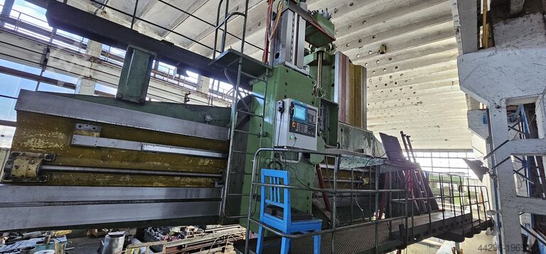 Single Column Vertical Turning Lathe Blansko SKSJ 1A faceplate 6300mm