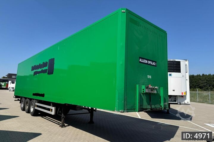 Suitcase Van Eck PT-3 / BPW Drum / Roll up door