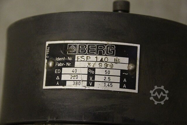 Electric clamps Berg FSP 140 U