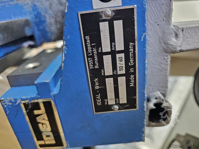 Butt welding machine Ideal BAS 050-11