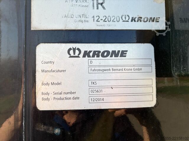Refrigerated/freezer transport Krone N/A Carrier Vector 1350 / Liftaxle / Loading li...