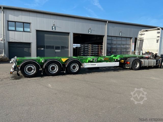 Swap body semitrailer WIELTON Multichassis Fahrgestell 45,40HC,40, 2x20