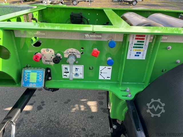 Swap body semitrailer WIELTON Multichassis Fahrgestell 45,40HC,40, 2x20