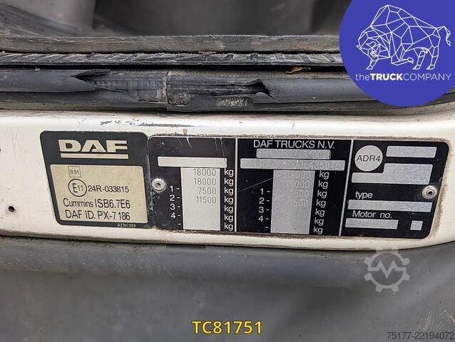 Refrigerated/frozen transport DAF LF