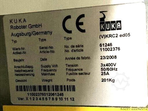 Industrieroboter KUKA KR 240 L210-2 2000