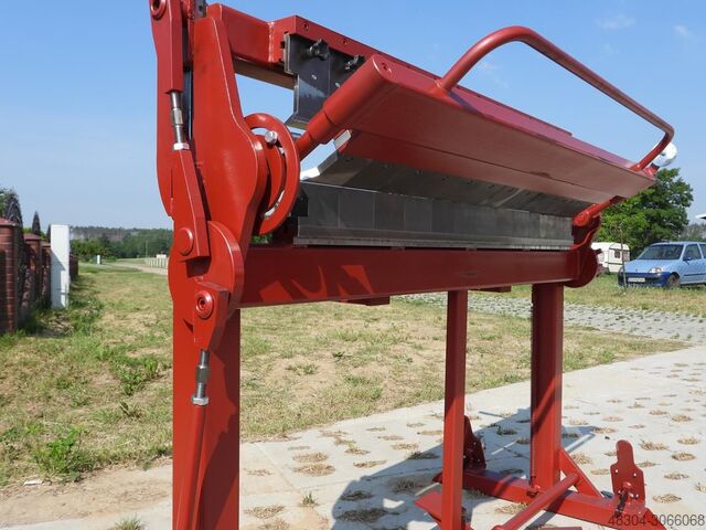 Schwenkbiegemaschine Prod-Masz Abkantbank mit Segmenten Segmentabkantbank 1,4m/1.5  Klavierbank