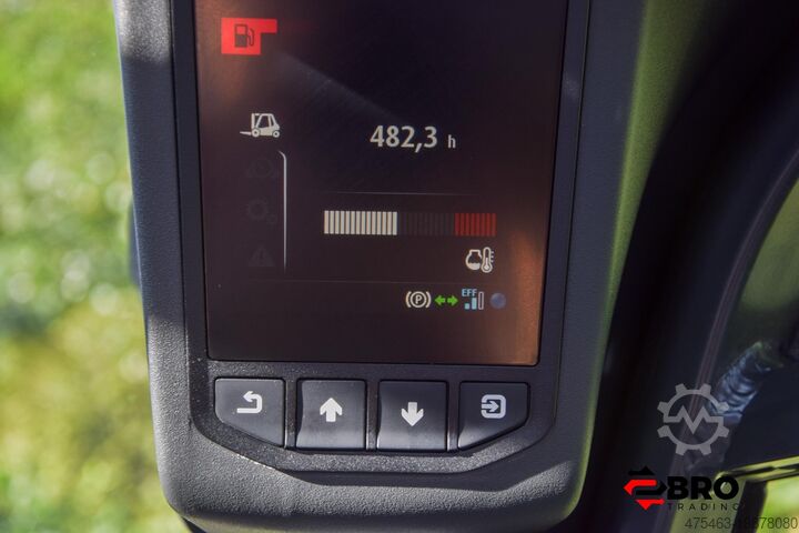 Vierrad-Gabelstapler Linde H50D 1204 Triplex 482 UUR!!