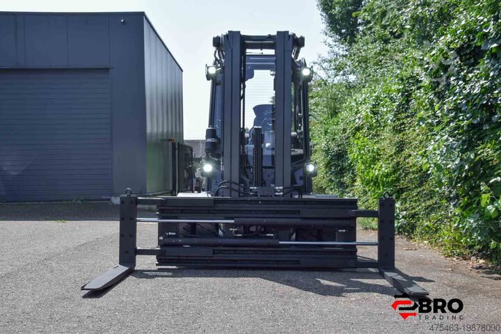 4 wheel forklift Linde H35D-01 Triplex (1202)