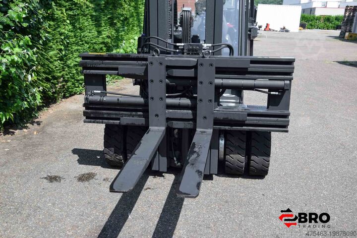 4 wheel forklift Linde H35D-01 Triplex (1202)