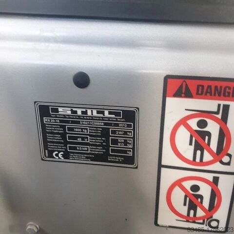 Elektro 3 Rad-Stapler Still RX 20-16