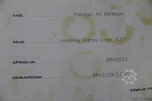 Steuerkarten Spectron Laser Systems Bildschirm Tastatur