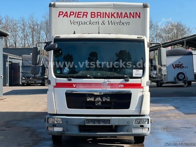 Transporter mit Koffer MAN TGL 8.180 4x2 Euro6 Koffer mit Ladebordwand