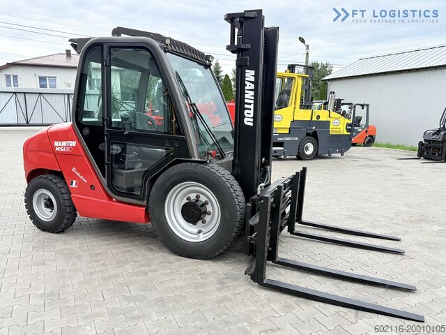 Rough terrain forklift Manitou MSI30 / DIESEL / DUPLEX 3350 / CABIN