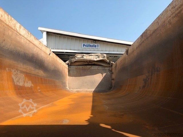 Tipper semitrailer SCHMITZ CARGOBULL Stahlhalbschalenmulde, SGF S3, 26 cbm