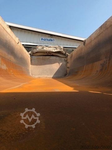 Tipper semitrailer SCHMITZ CARGOBULL Stahlhalbschalenmulde, SGF S3, 26 cbm