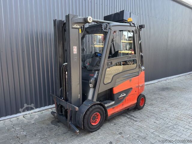 Electric 4-wheel forklift Linde E25H-01/600