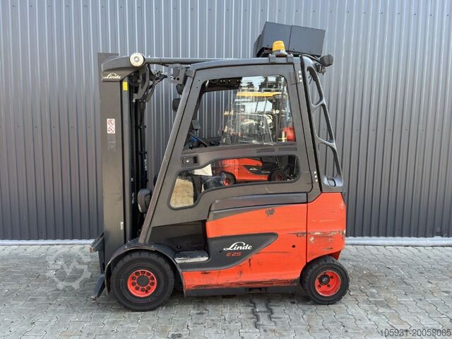 Electric 4-wheel forklift Linde E25H-01/600