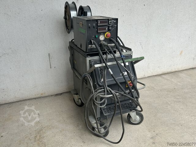 Praxair PF400 + ESAB 360 CV Arc Spray Praxair ESAB Praxair PF400 + ESAB 360 CV Arc Spray