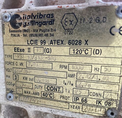 Grain processing machine Bühler Sangati SGS T-30