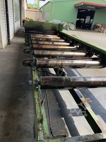 Roller conveyor with lifting and lowering cross conveyor Springer RGQ
