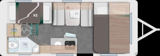 Wohnwagen STERCKEMAN 496 PE Sport Edition *MJ26*Arctic*Solar*Markise