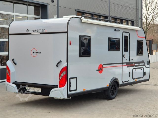 Wohnwagen STERCKEMAN 496 PE Sport Edition *MJ26*Arctic*Solar*Markise