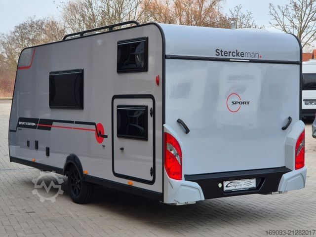Wohnwagen STERCKEMAN 496 PE Sport Edition *MJ26*Arctic*Solar*Markise