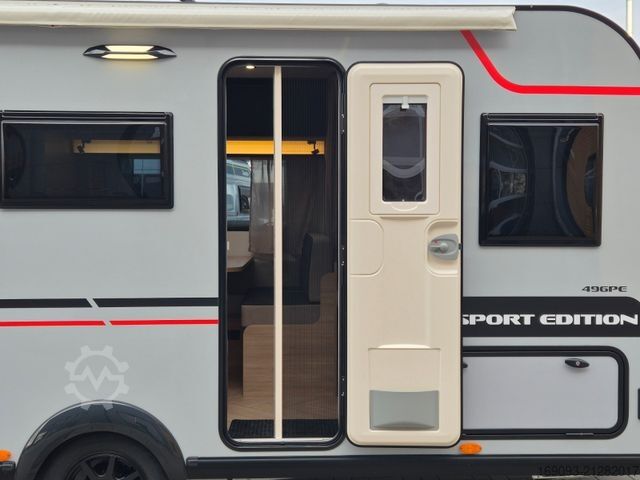 Wohnwagen STERCKEMAN 496 PE Sport Edition *MJ26*Arctic*Solar*Markise