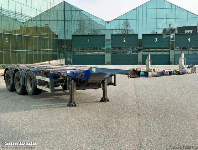 Auflieger-Wechselfahrgestell D-TEC FT-43-03V FRONT + MIDDLE + BACK SLIDER DRUM BRAK