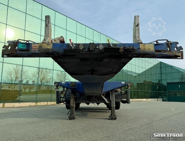 Auflieger-Wechselfahrgestell D-TEC FT-43-03V FRONT + MIDDLE + BACK SLIDER DRUM BRAK