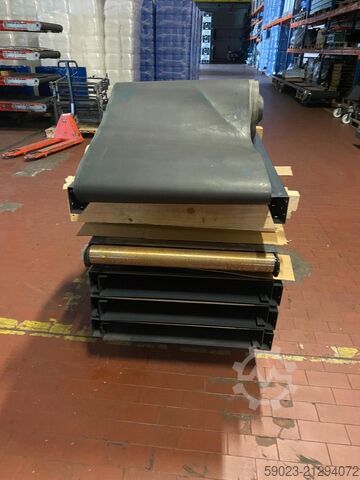 Conveyor belt, belt conveyor with drive Costo Gurtbandförderer/Förderband 18000x870