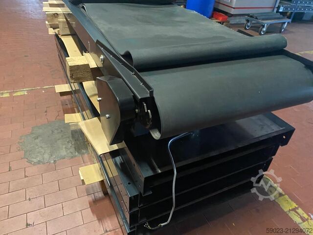 Conveyor belt, belt conveyor with drive Costo Gurtbandförderer/Förderband 18000x870