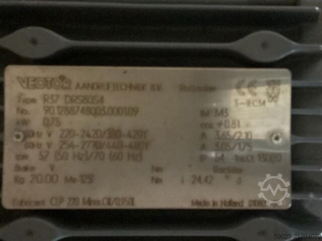 Conveyor belt, belt conveyor with drive Costo Gurtbandförderer/Förderband 18000x870