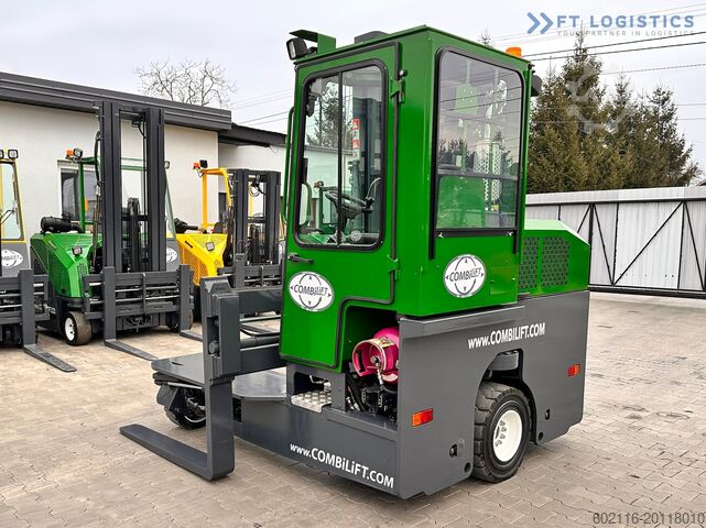 4-way forklift truck Combilift C3000 / 4100 MM / 3 TONS / LPG /LIKE NEW