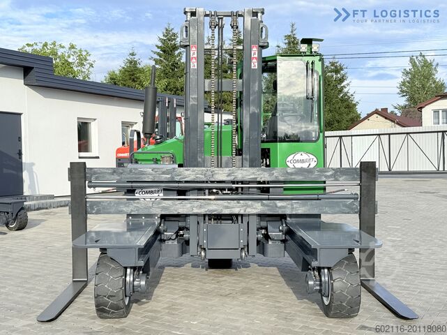 Four-way forklift Combilift C5000XL / DIESEL / WIDE FORK POSITIONER