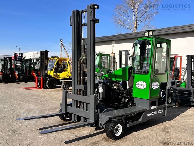 4-way forklift truck Combilift C4000 / LPG / DUPLEX / 4500MM /FREE LIFT