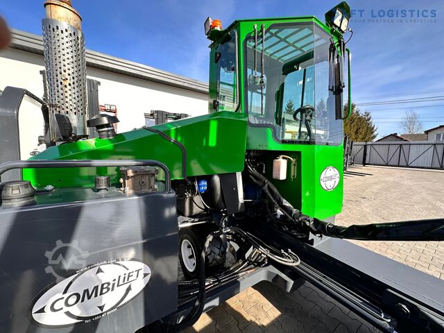 4-way forklift truck Combilift C4000 / LPG / DUPLEX / 4500MM /FREE LIFT