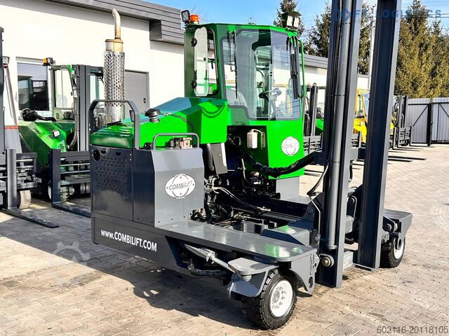 4-way forklift truck Combilift C4000 / LPG / DUPLEX / 4500MM /FREE LIFT