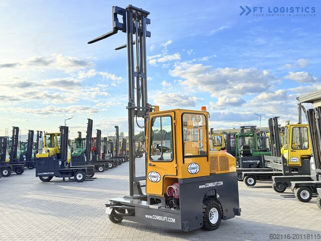 Four-way forklift Combilift C3000 GAS DUPLEX 4500 FREE LIFT CABIN