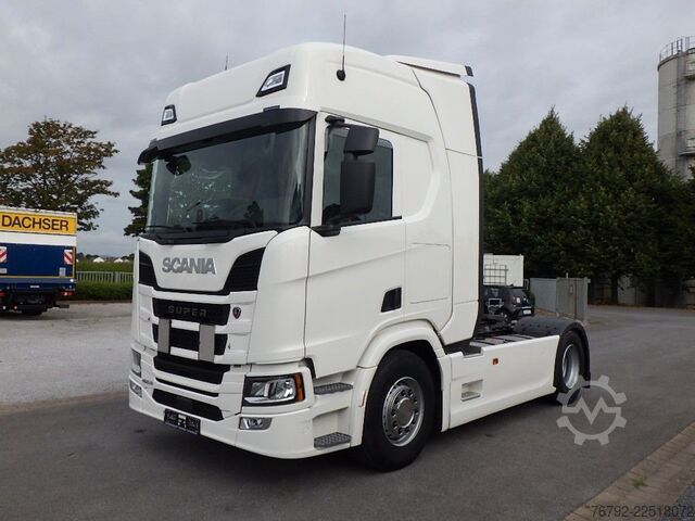 Standard tractor unit SCANIA R 460 A Highline/Ret/Hydr./Safety/Leder/Standkli