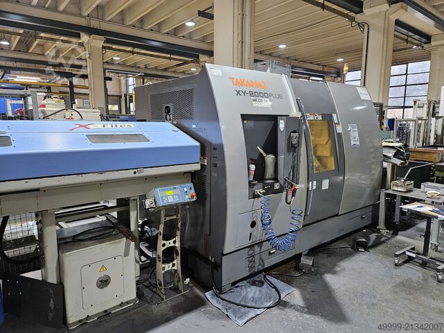 Cnc Drehmaschine mit Stangenlader TAKAMAZ XY-2000 Plus