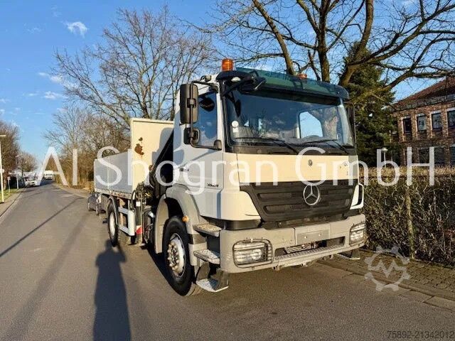 Ladepritsche Mercedes-Benz Axor 1824 Hiab 144 D Funk / Voll Blatt / Eu5