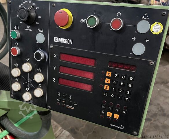 Universal Werkzeugfräsmaschine Mikron WF 2 SA