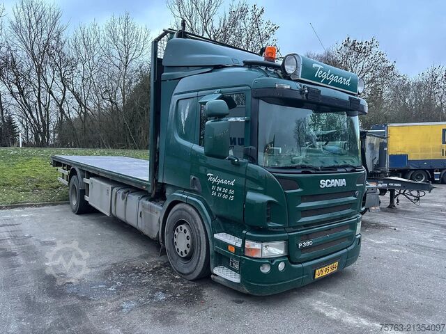 Loading platform Scania P380 4x2 MND - Flatbed - Euro 4 - Opti Cruise -...