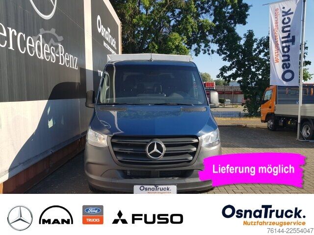 Pick-up van Mercedes-Benz Sprinter 215 CDI DOKA Pritsche/Plane Klima, AHK