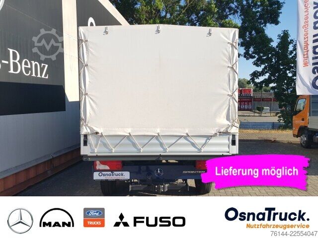 Pick-up van Mercedes-Benz Sprinter 215 CDI DOKA Pritsche/Plane Klima, AHK