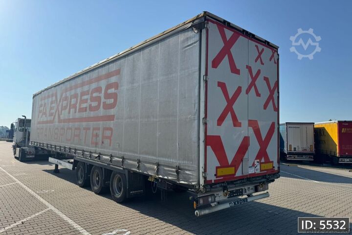 Sliding tarpaulins Krone SD / Mega / BPW Drum